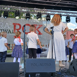 Koncert ZPiT "Przyrowskie Nutki" na Jura ROK Festiwal w Janowie