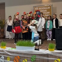 gala wręczenia nagród XVI Regionalnego Konkursu Plastycznego na: Pisankę,  Palmę, Kartkę oraz Stroik Wielkanocny