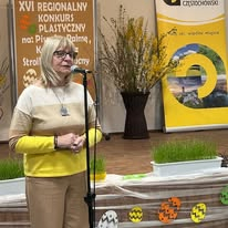 gala wręczenia nagród XVI Regionalnego Konkursu plastycznego na: Pisankę,  Palmę, Kartkę oraz Stroik Wielkanocny