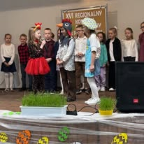 gala wręczenia nagród XVI Regionalnego Konkursu plastycznego na: Pisankę,  Palmę, Kartkę oraz Stroik Wielkanocny