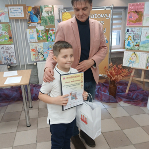 II Powiatowy Konkurs Plastyczny pn. "Nowa Okładka Książki"