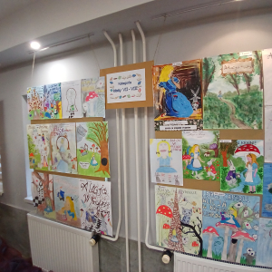 II Powiatowy Konkurs Plastyczny pn. "Nowa Okładka Książki"