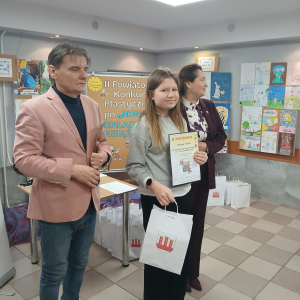 II Powiatowy Konkurs Plastyczny pn. "Nowa Okładka Książki"