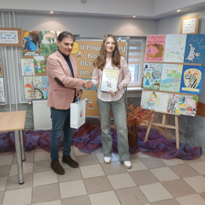 II Powiatowy Konkurs Plastyczny pn."Nowa Okładka Książki"