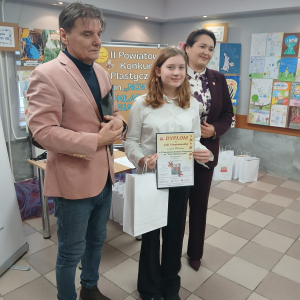 II Powiatowy Konkurs Plastyczny pn. "Nowa Okładka Książki"