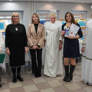 V Powiatowy Konkurs Plastyczny pn."Bożonarodzeniowy Anioł z masy solnej".