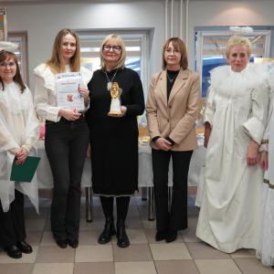 V Powiatowy Konkurs Plastyczny pn."Bożonarodzeniowy Anioł z masy solnej".