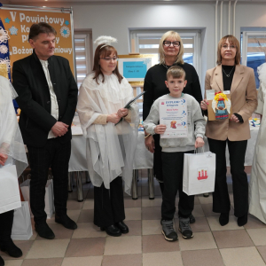 V Powiatowy Konkurs Plastyczny pn."Bożonarodzeniowy Anioł z masy solnej".