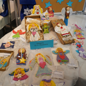 V Powiatowy Konkurs Plastyczny pn."Bożonarodzeniowy Anioł z masy solnej".