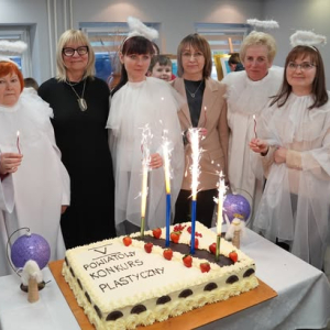 V Powiatowy Konkurs Plastyczny pn."Bożonarodzeniowy Anioł z masy solnej".