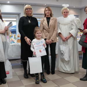 V Powiatowy Konkurs Plastyczny pn."Bożonarodzeniowy Anioł z masy solnej".