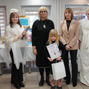 V Powiatowy Konkurs Plastyczny pn."Bożonarodzeniowy Anioł z masy solnej".