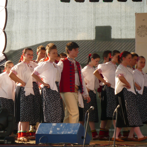 Międzynarodowe Spotkania Folklorystyczne Z daleka i z bliska - koncert w Przyrowie 2010r.