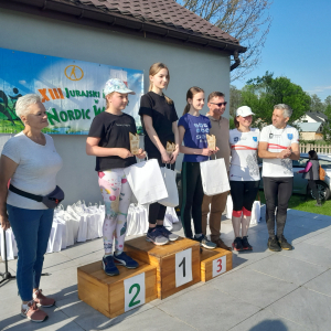 XIII JURAJSKI PUCHAR W NORDIC WALKING SIERAKÓW - GMINA PRZYRÓW